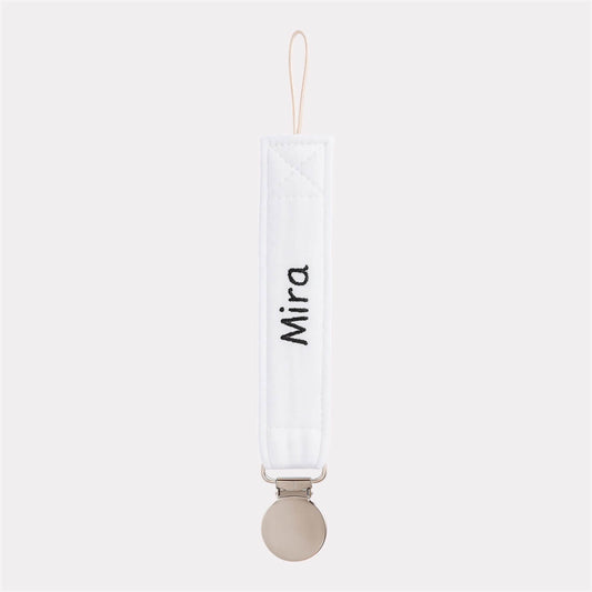 Speenkoord stalen clip